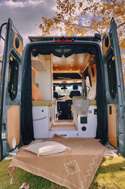 Wild Tawny Tan Throw - Inspiring Artistry with Amazing Motifs | Wild Throw Co.