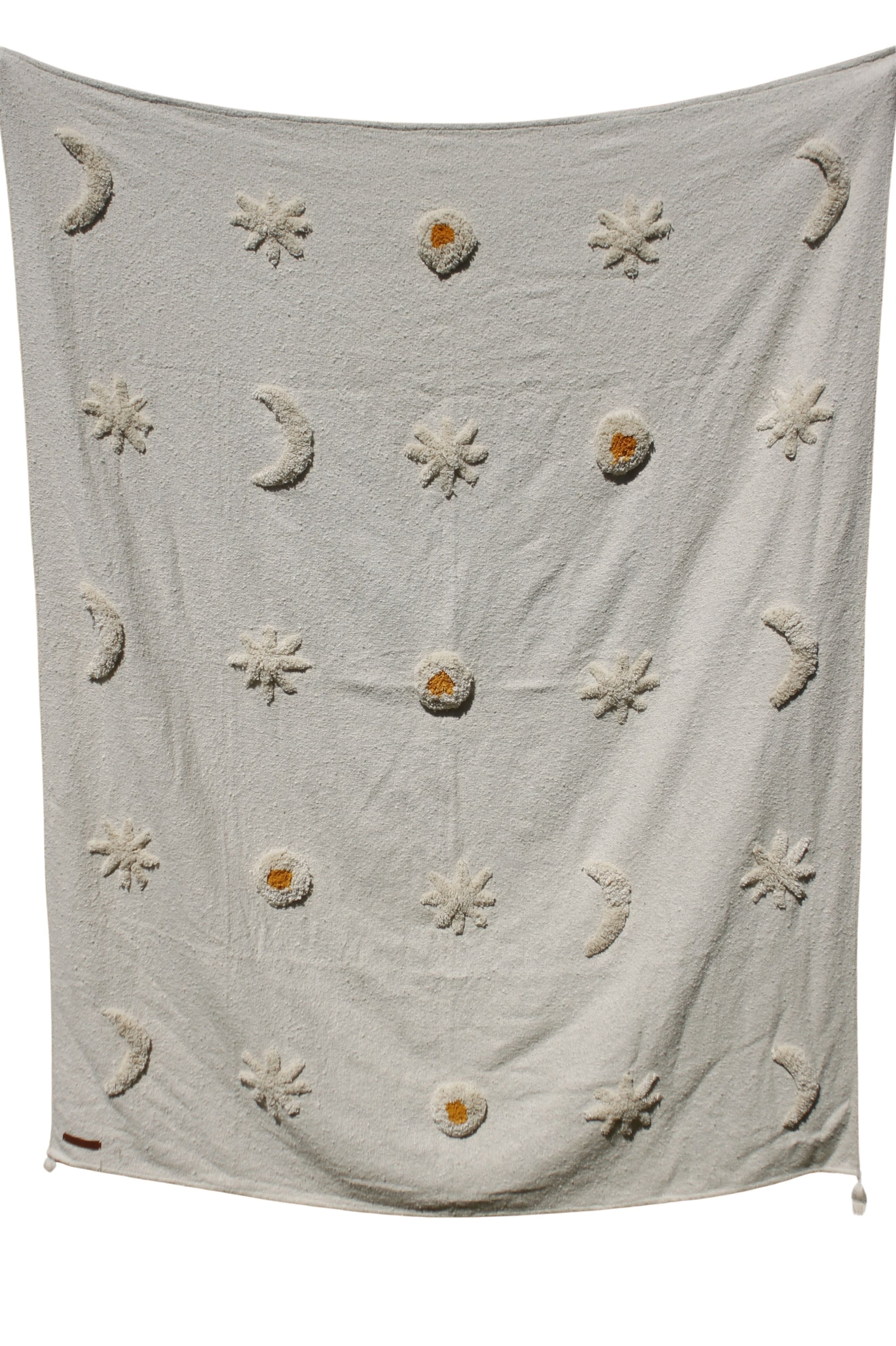 Wild Starlight Cream Throw - Embrace The Magic of the Universe | Wild Throw Co.