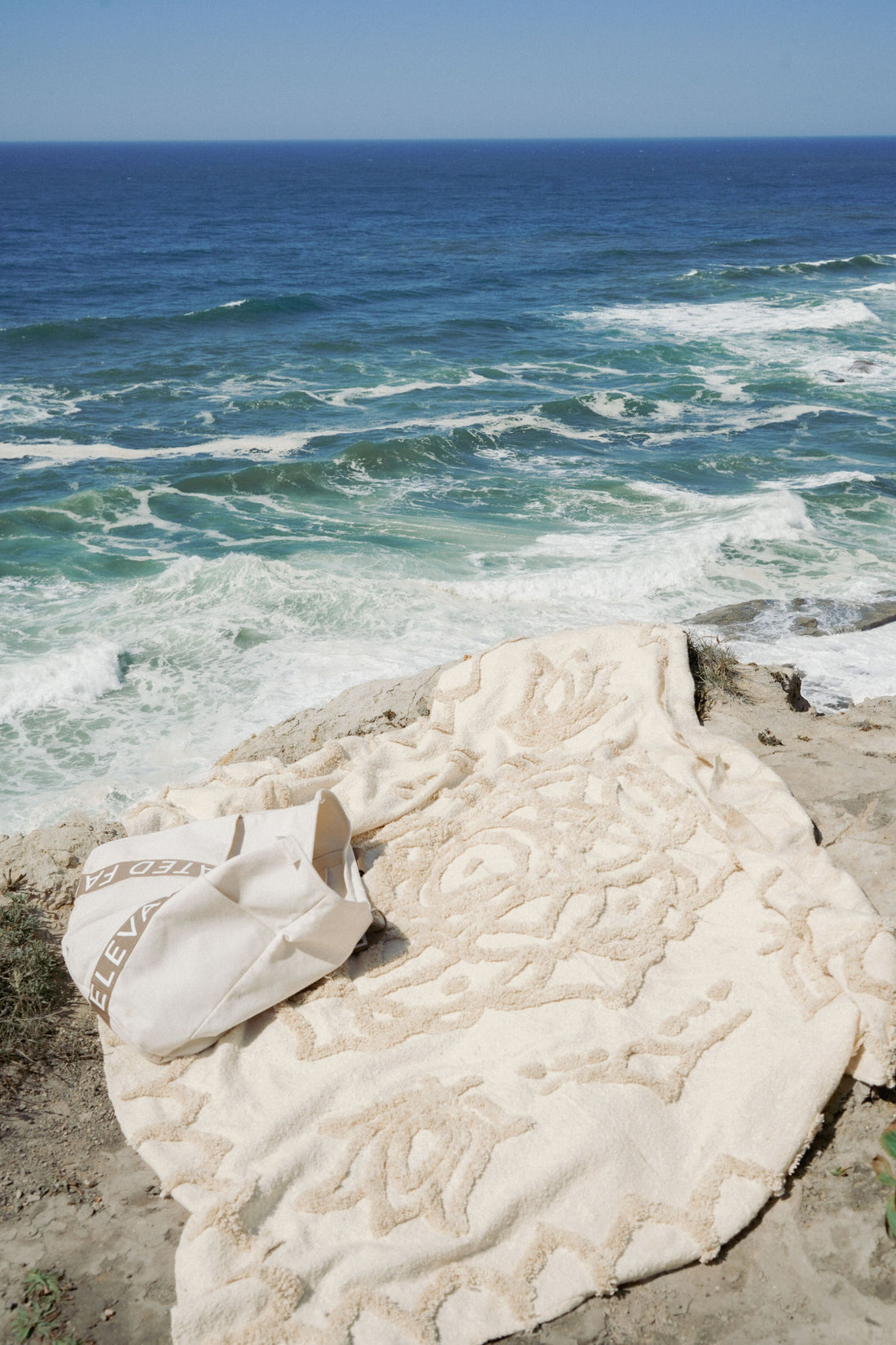 Wild Mandala White Throw - Artistic Cotton Masterpiece | Wild Throw Co.