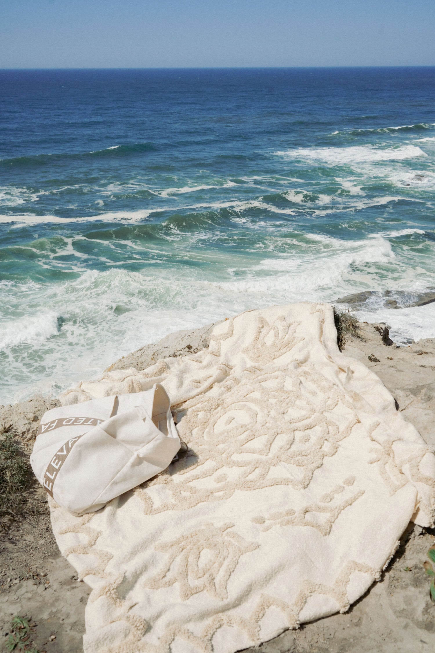 Wild Mandala White Throw - Artistic Cotton Masterpiece | Wild Throw Co.