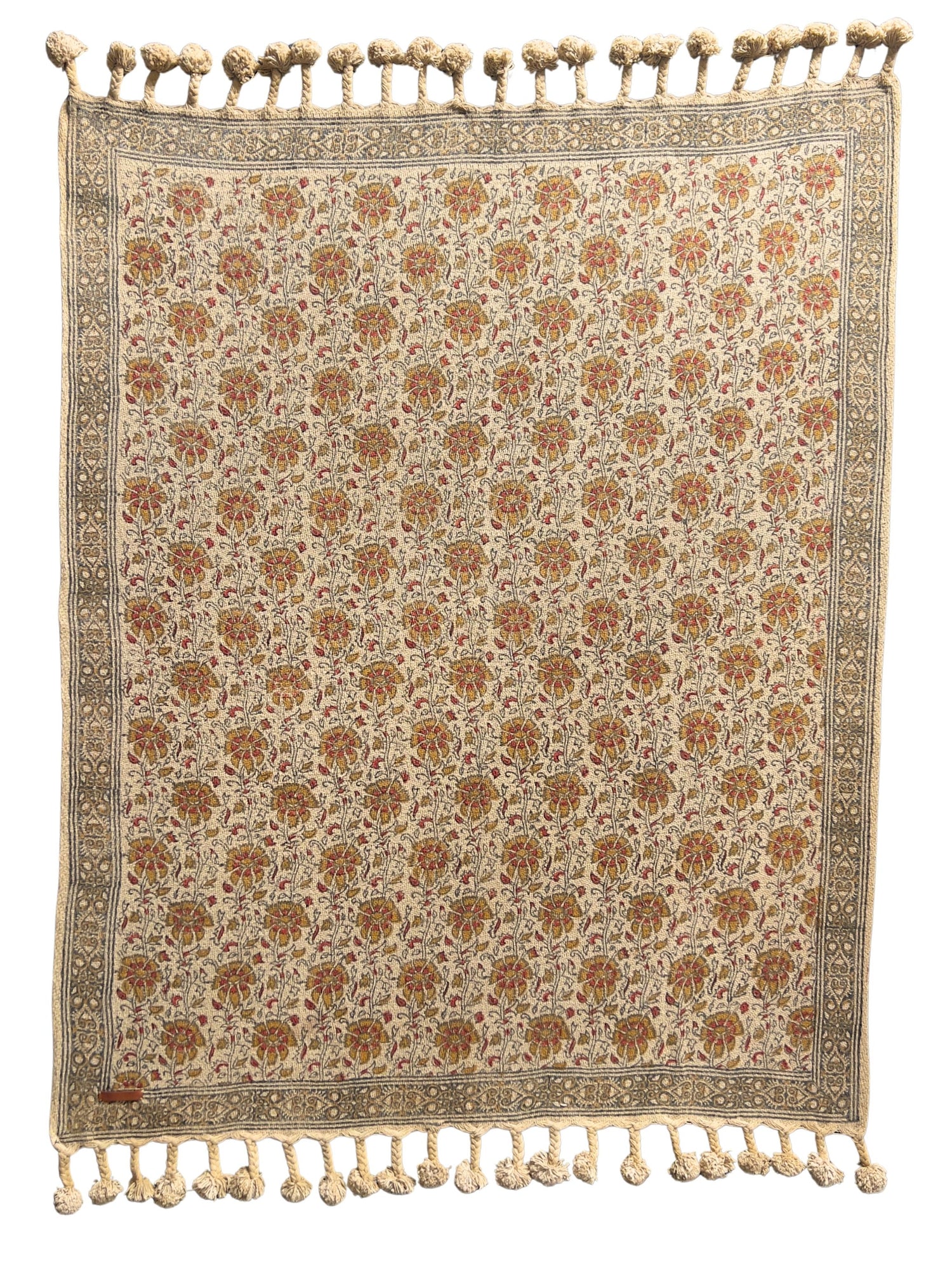 Wild Bloom Honey Throw - Bohemian Elegance and Comfort | Wild Throw Co.