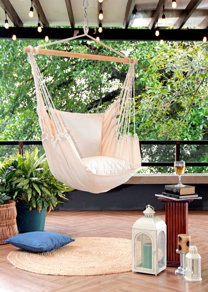 How to hang a chair hammock from a tree hot sale