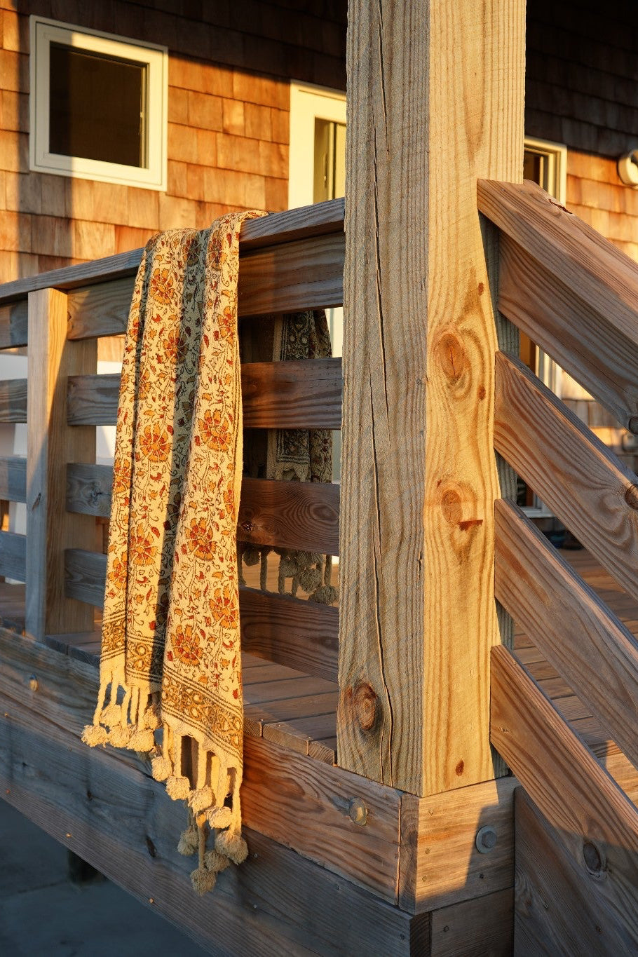 Wild Bloom Honey Throw - Bohemian Elegance and Comfort | Wild Throw Co.