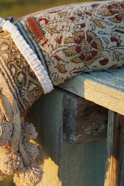 Wild Bloom Honey Throw - Bohemian Elegance and Comfort | Wild Throw Co.